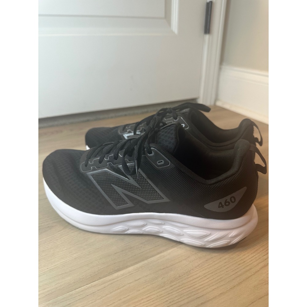 New Balance 460 v4 Mens Running Shoes Black Silver M460LK4 Wide 4E Size 13 - Picture 2 of 8